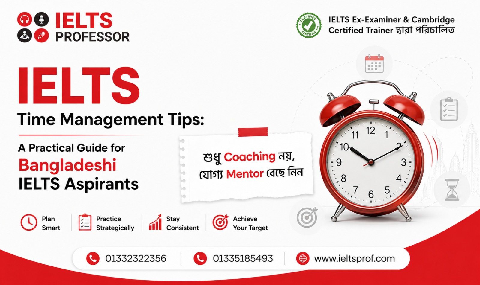 IELTS Time Management Tips: A Practical Guide for Bangladeshi IELTS Aspirants