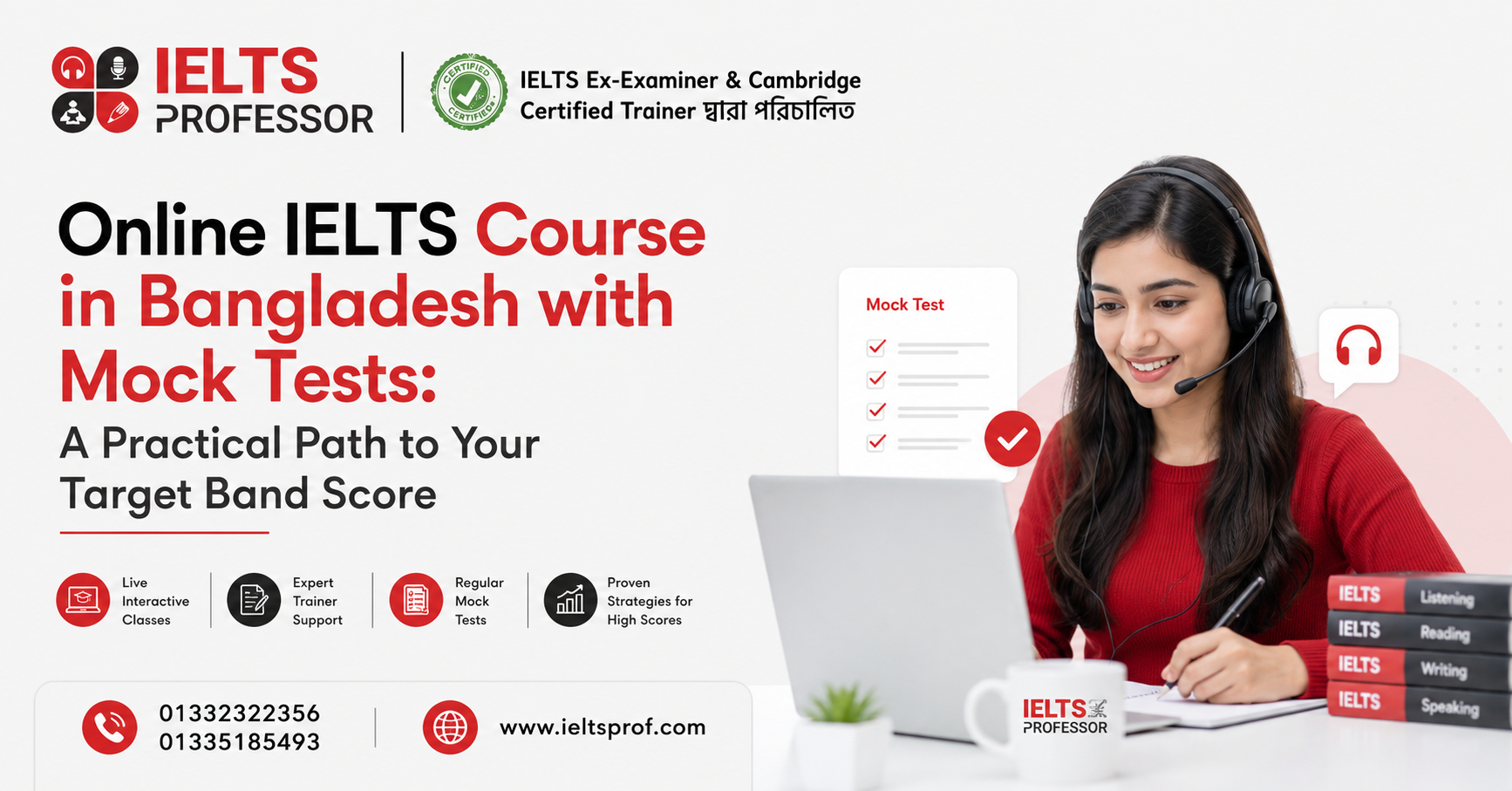 Online IELTS Course in Bangladesh with Mock Tests